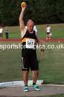 Shot putt, 2025 NEGP No 6 Monkton, Wednesday, August 13th.  Photo: David T. Hewitson/Sports for All Pics